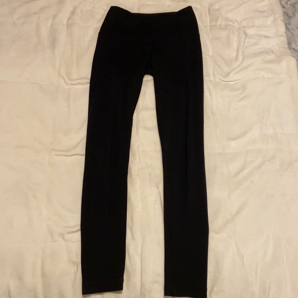 XS black leggings